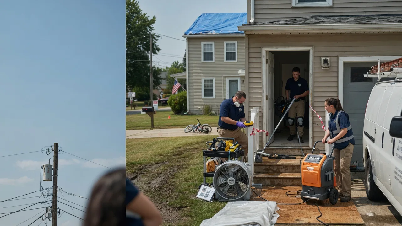 Water Damage Repair in Farmer, OH near me